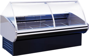Среднетемпературная холодильная витрина MAGNUM 2500 Д с боковинами