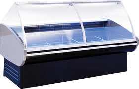 Среднетемпературная холодильная витрина MAGNUM SN 1880 Д с боковинами