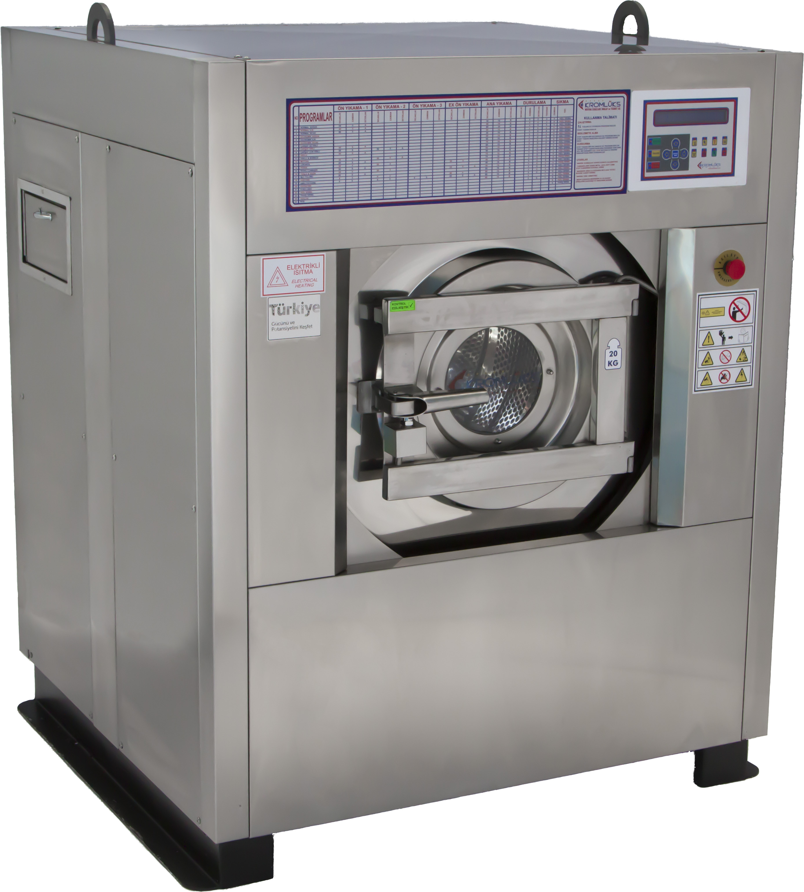 Автоматическая стирально-отжимная машина KOCYS-B/50 нерж.