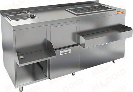 Барная станция  HICOLD  НБМКС-16/5БПК