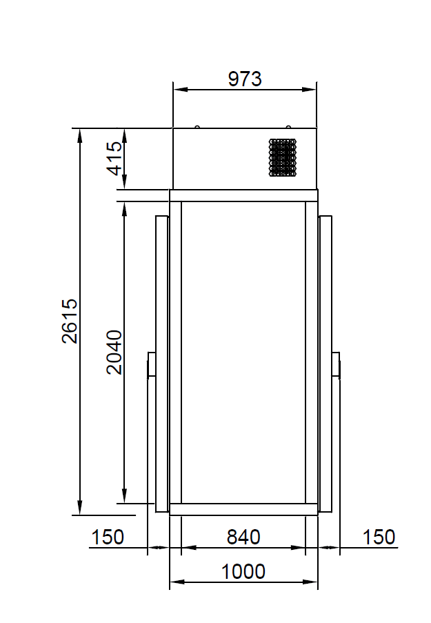 КХН-1,44 Minicella MM 2 двери