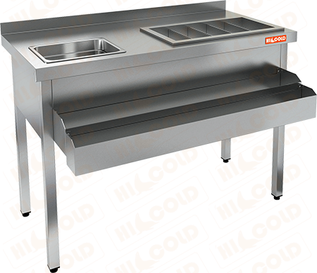 Барная станция открытая  HICOLD  НКС-12/7БК