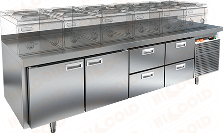 Стол морозильный  HICOLD  SN 1122/BT LT