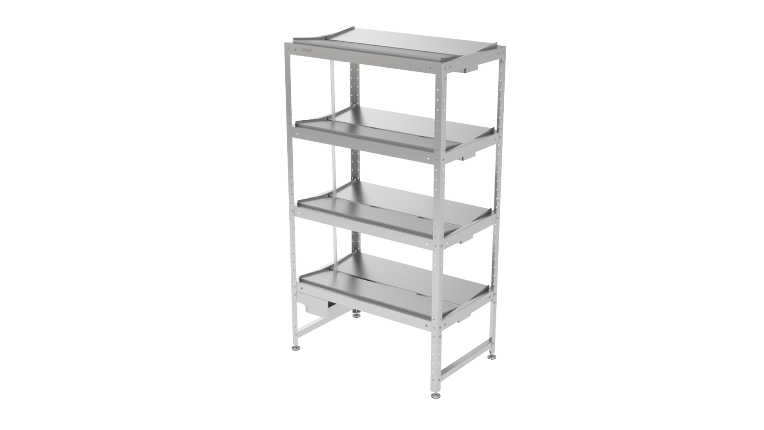 Стеллаж для дефростации мяса СТДФ-С-1000.600.1800-02-Н