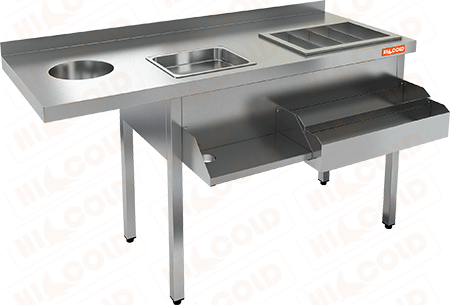 Барная станция открытая  HICOLD  НКС-15/7БПК