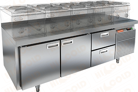 Стол морозильный  HICOLD  SN 112/BT LT