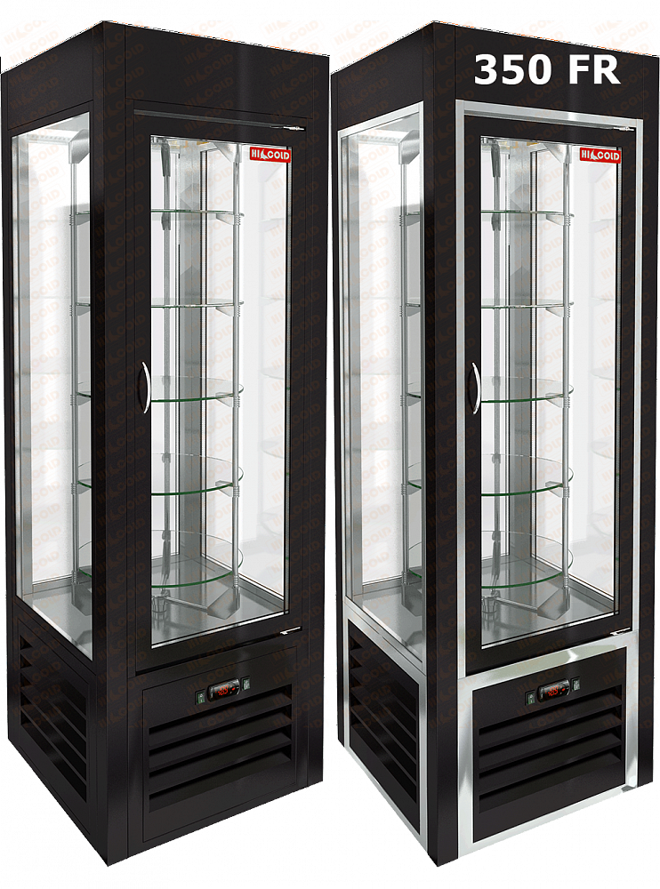 Витрина кондитерская вертикальная  HICOLD  VRC 350 R SH