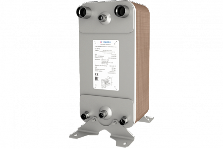 BPHE_RD-113W-86-3,0-HDQ-Q1Q2(N1/2)/Q3Q5(H7/8)/Q4Q6(H1’’5/8)/H1H2(L2)/4-M8*23 Теплообменник пластинчатый паяный