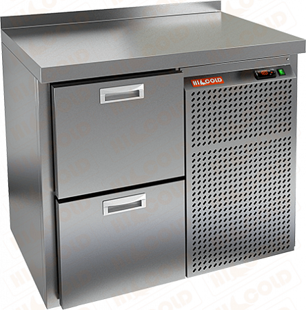 Стол морозильный  HICOLD  GN 2 BR2 BT