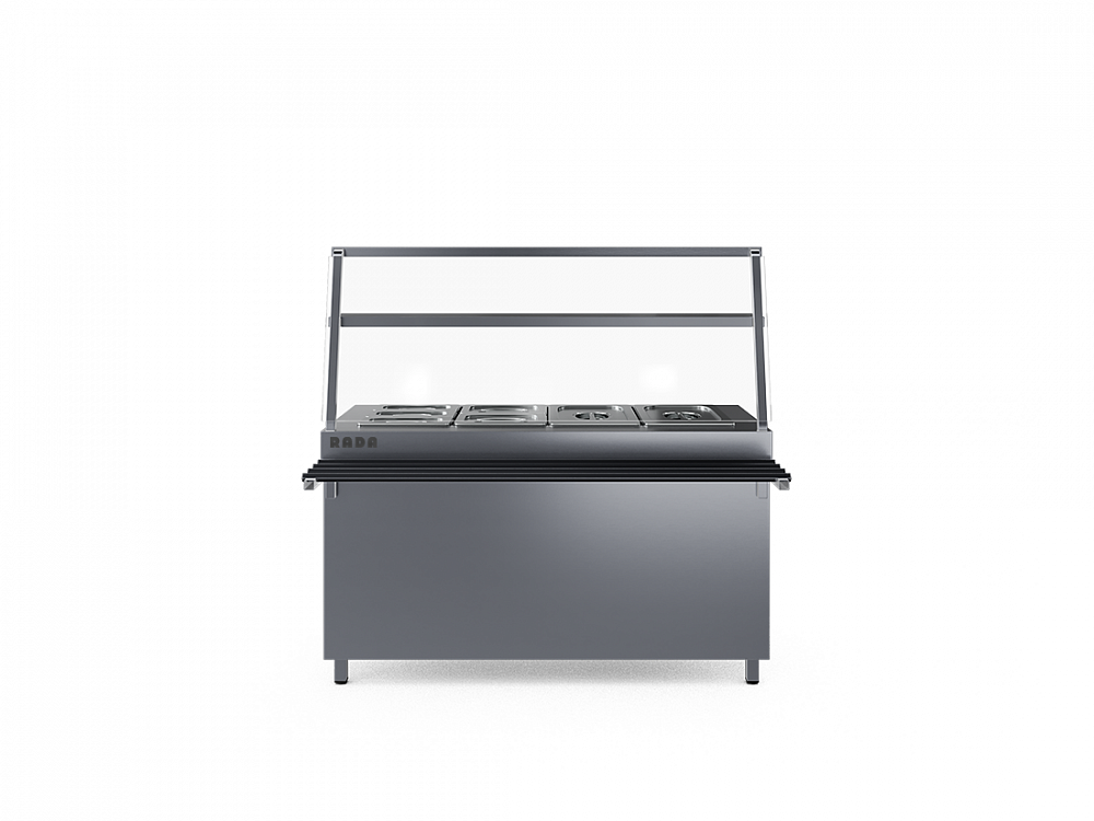 Мармит 1-х блюд 3-х конфорочный чугунные конфорки 1500 SHKOLNIK