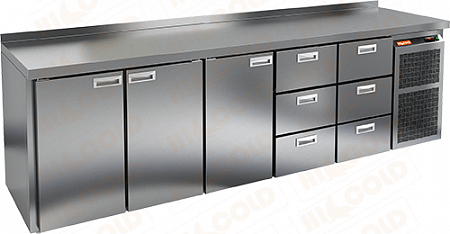 Стол охлаждаемый  HICOLD  GN 11133 BR2 TN