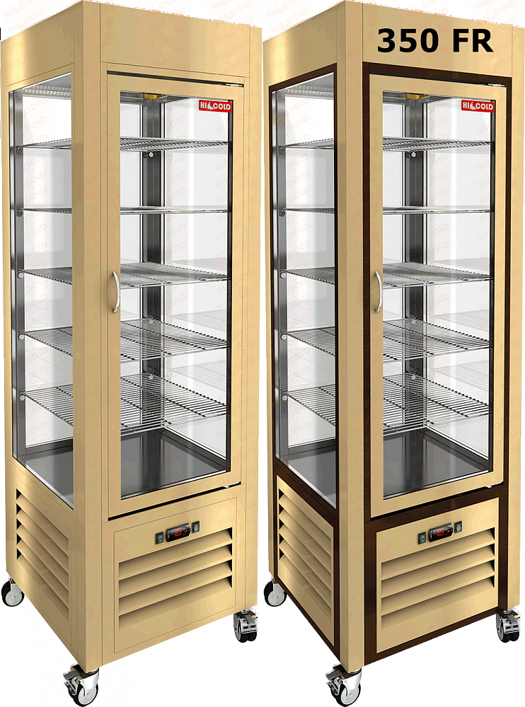 Витрина кондитерская вертикальная  HICOLD  VRC 350 FR